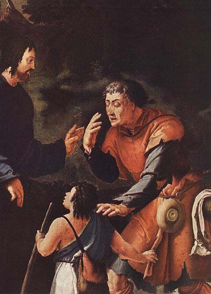 Lucas van Leyden Christ Healing the Blind